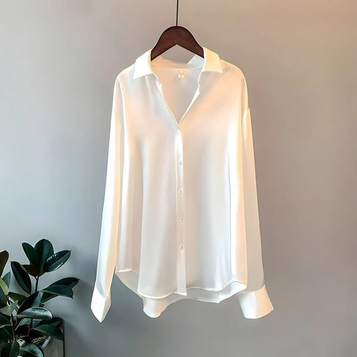 Camisa de Seda Feminina