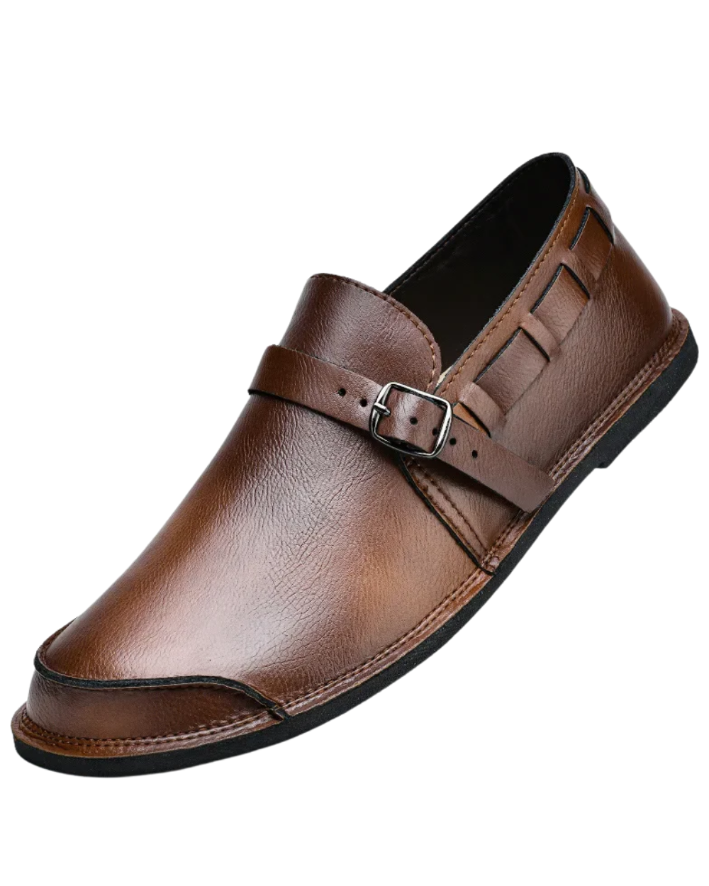 Elegantes Mocassins de Couro