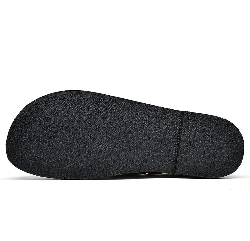 Elegantes Mocassins de Couro