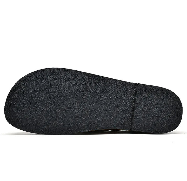 Elegantes Mocassins de Couro