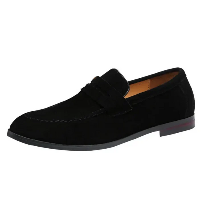 "Mocassins de Camurça para o Verão" can be rewritten as "Mocassins de Camurça Ideais para o Verão".
