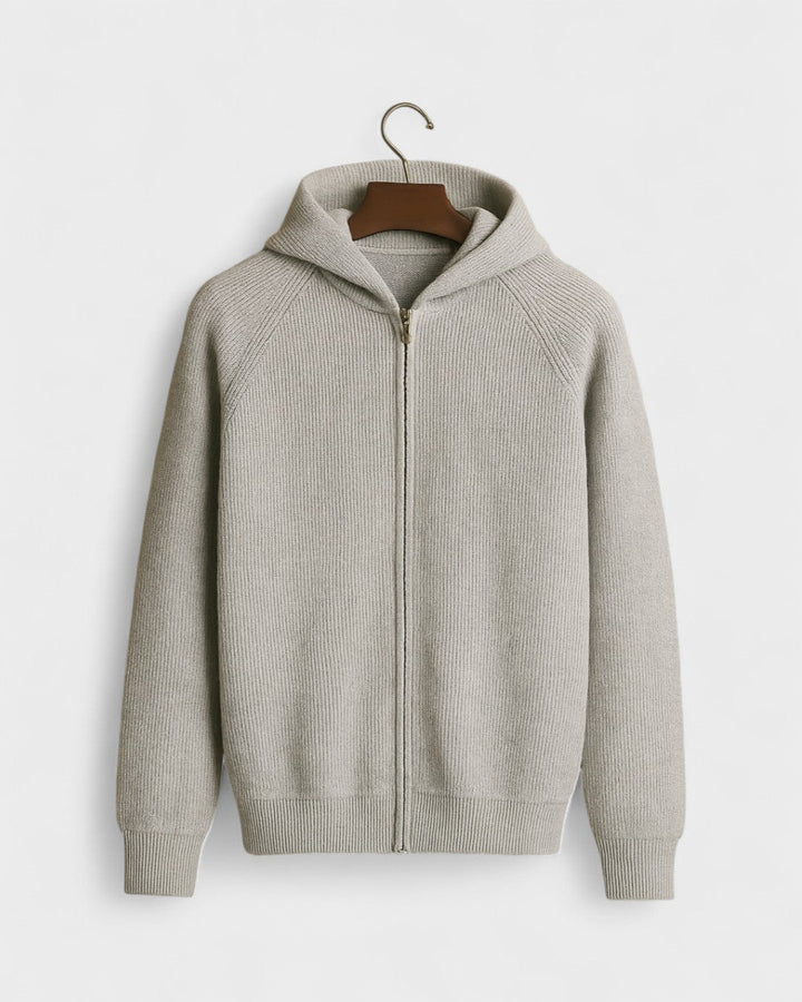 Tobias™ | Cardigan em Lã Merino