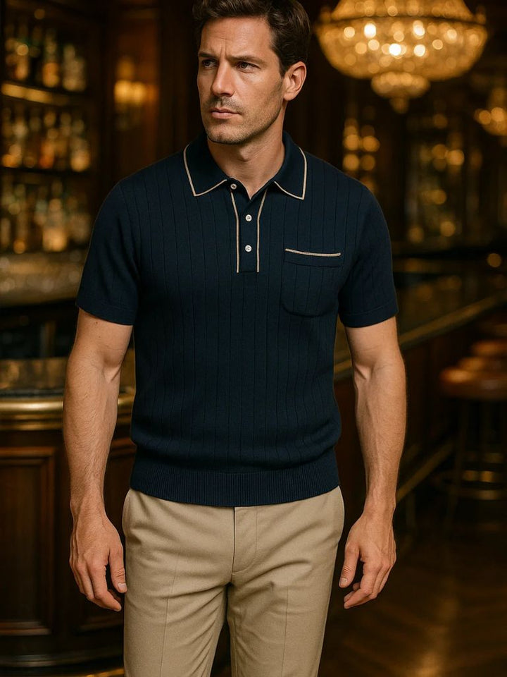 Tobias™ | Classic Strikpolo with Old Money Style