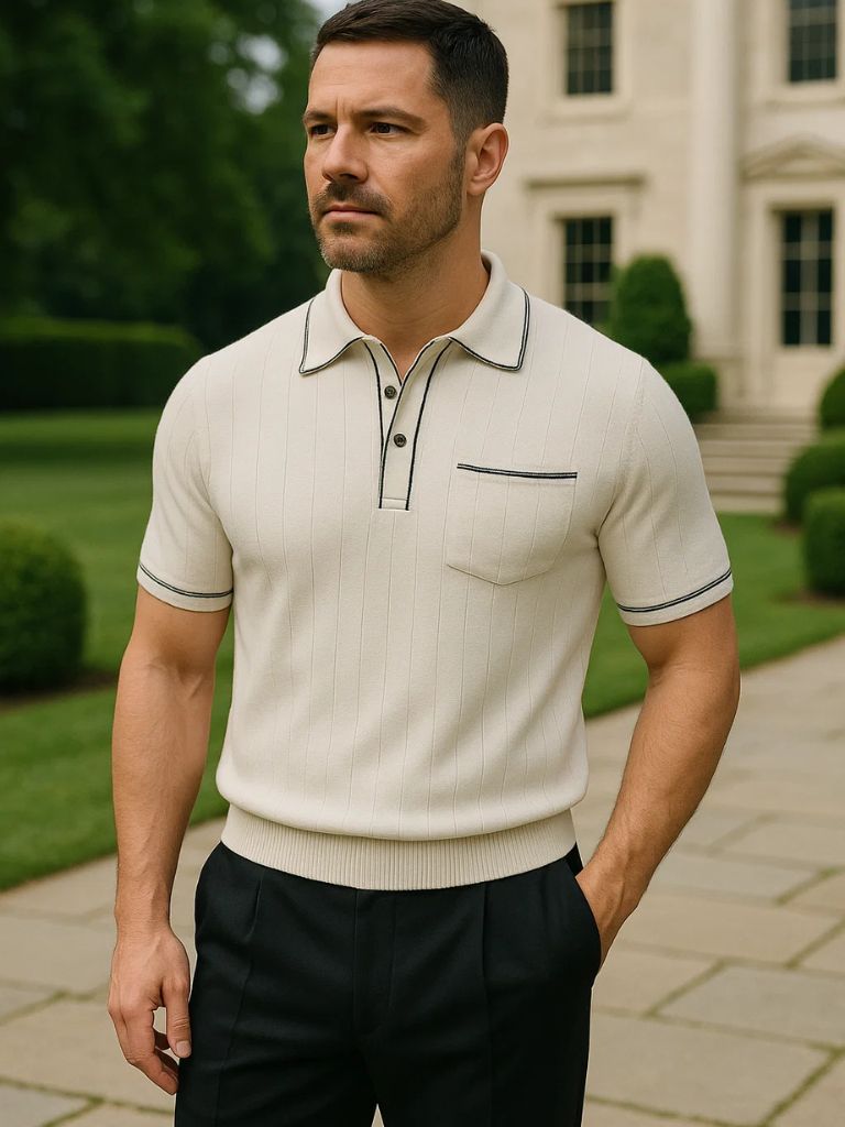 Tobias™ | Classic Strikpolo with Old Money Style