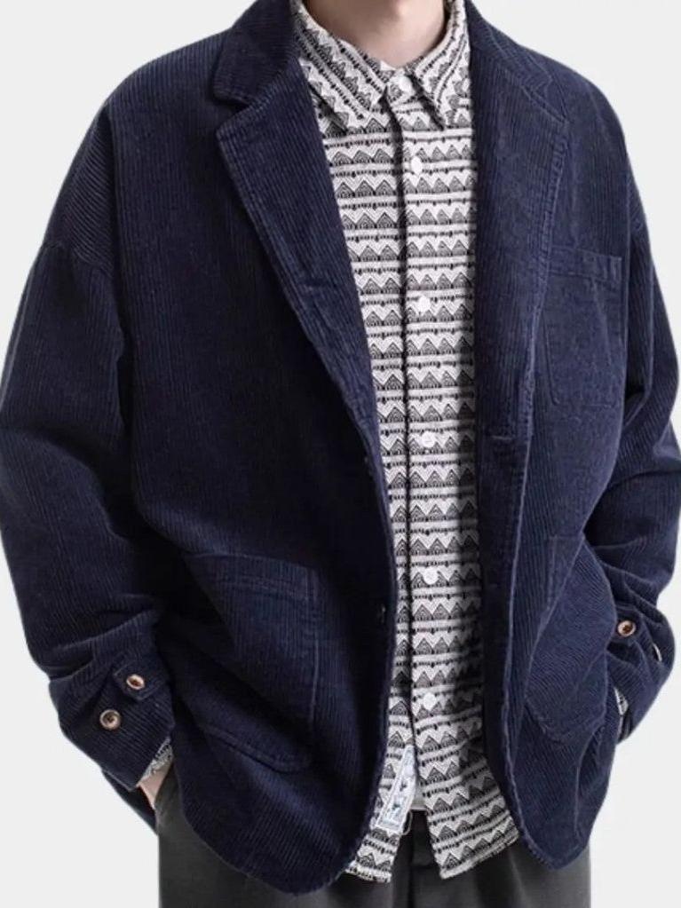 Victor™ | Blazer de Inverno em Veludo Luxuoso
