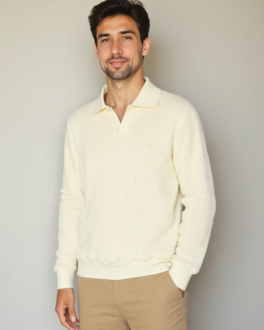 Viktor™ | Camisa Polo com Decote em V