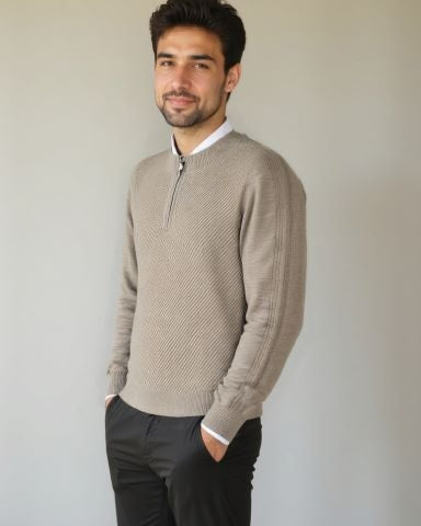 Vilhelm™ | Pulôver Essencial com Zíper Frontal