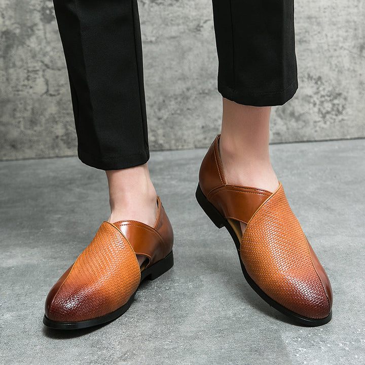 Vintage Leather Moccasins