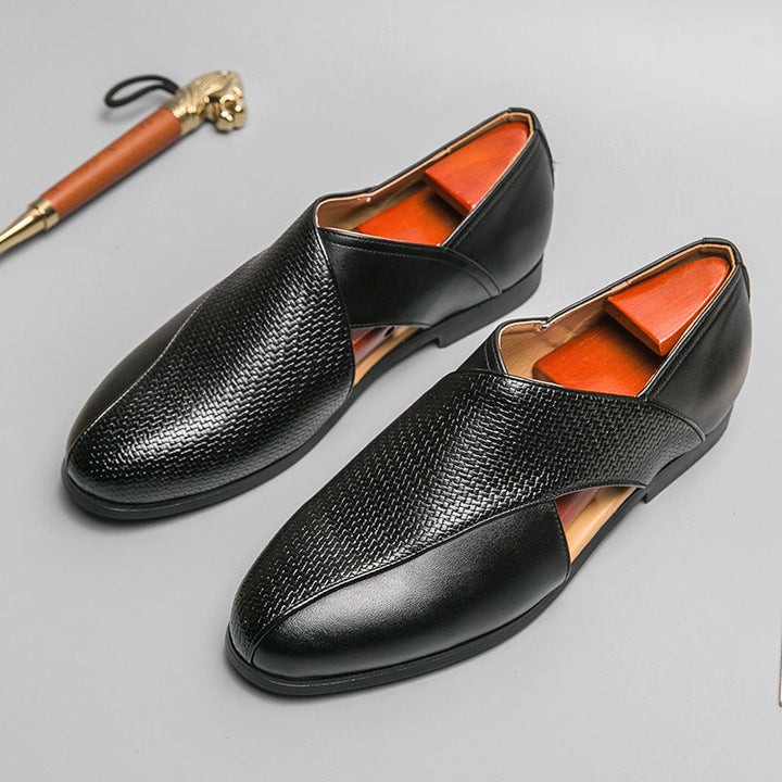 Vintage Leather Moccasins