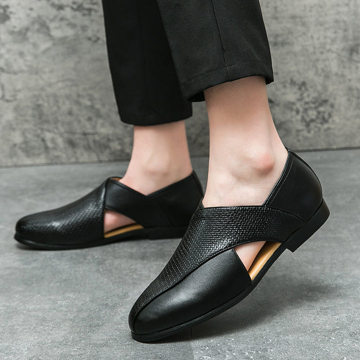 Vintage Leather Moccasins