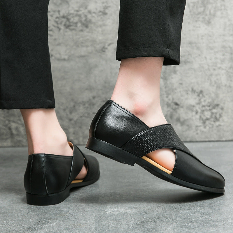 Vintage Leather Moccasins