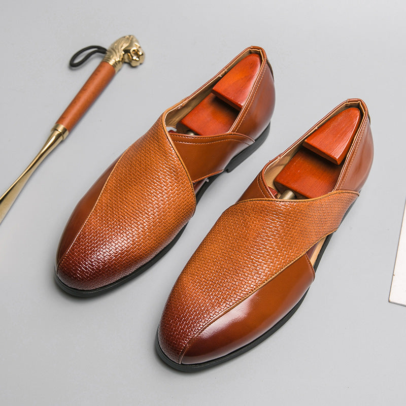 Vintage Leather Moccasins