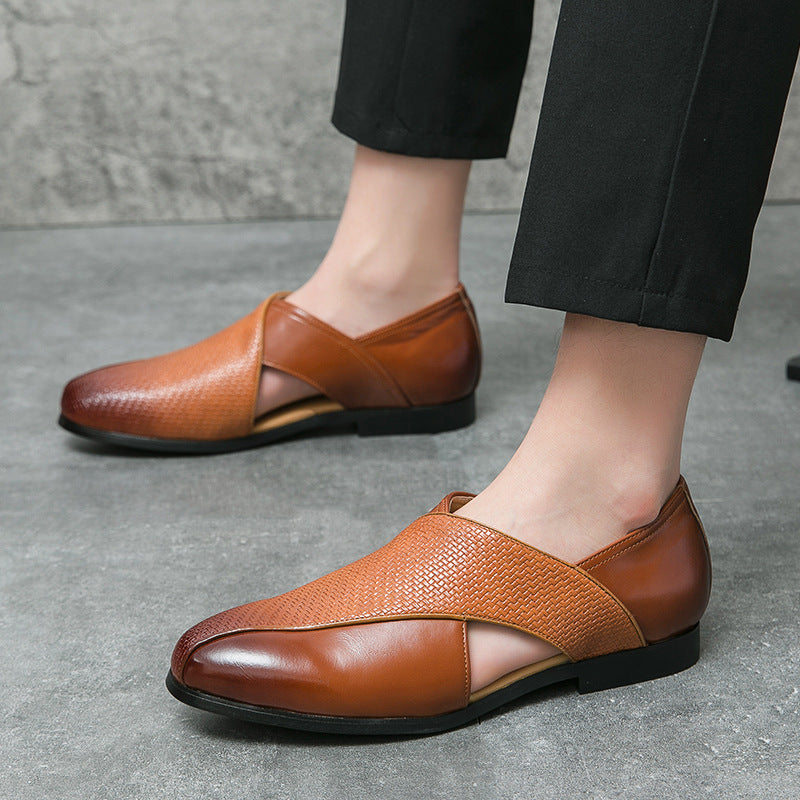 Vintage Leather Moccasins