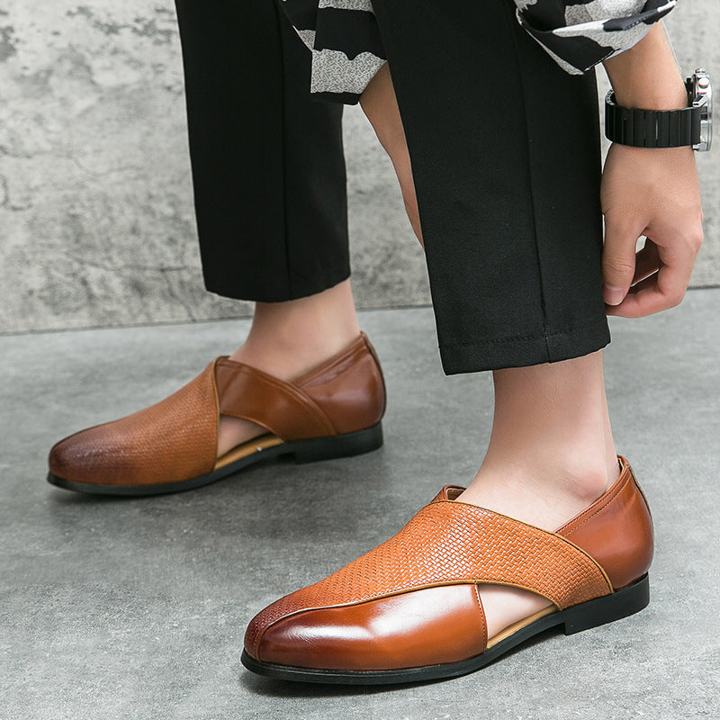 Vintage Leather Moccasins
