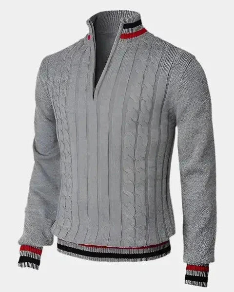 William™ | Pullover Essencial com Gola Alta