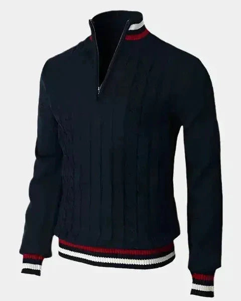 William™ | Pullover Essencial com Gola Alta