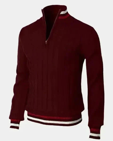 William™ | Pullover Essencial com Gola Alta