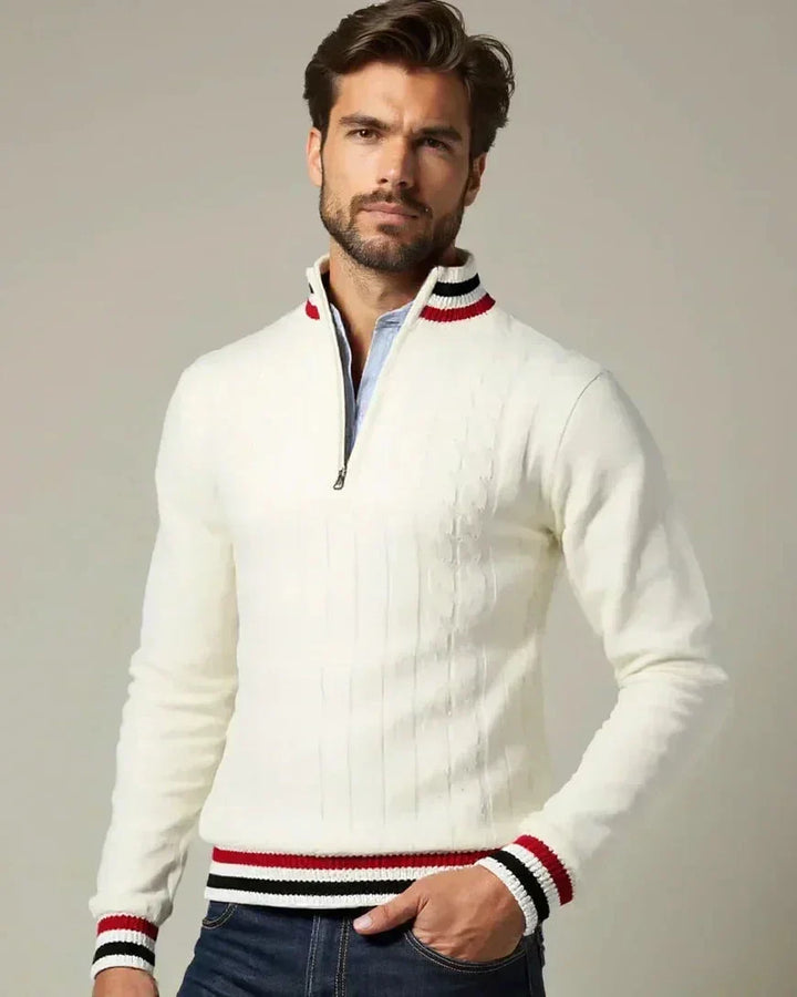 William™ | Pullover Essencial com Gola Alta