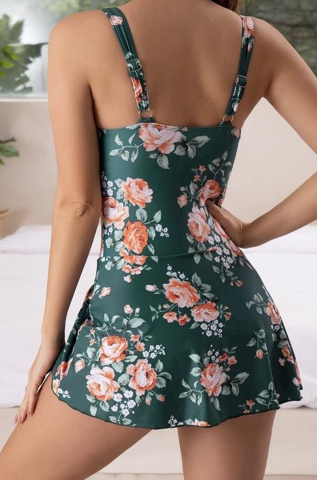 Fato de Banho Sofisticado de Uma Peça com Suporte para a Barriga