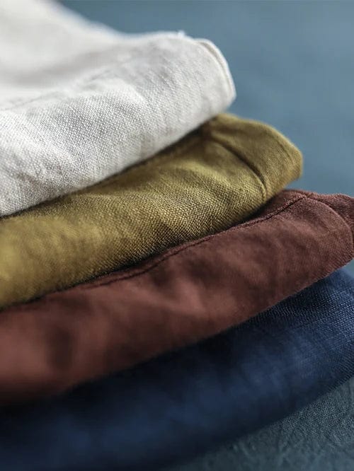 Elvie | Blusa de Linho Elegante para o Verão