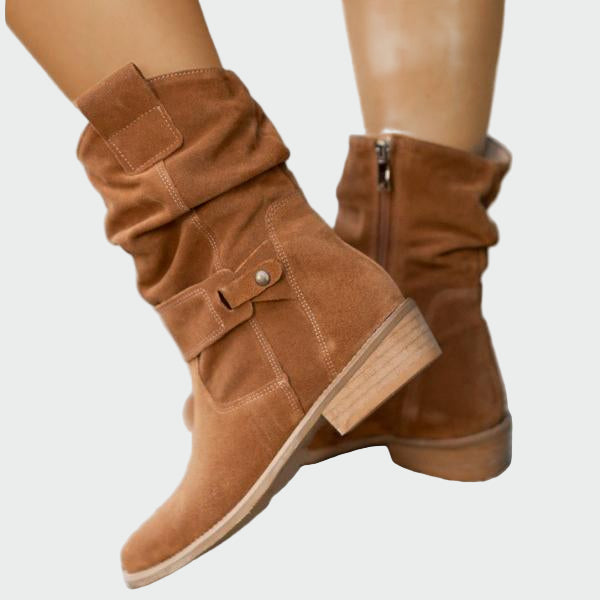 Botas Confortáveis de Cano Baixo