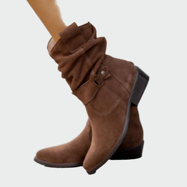 Botas Confortáveis de Cano Baixo