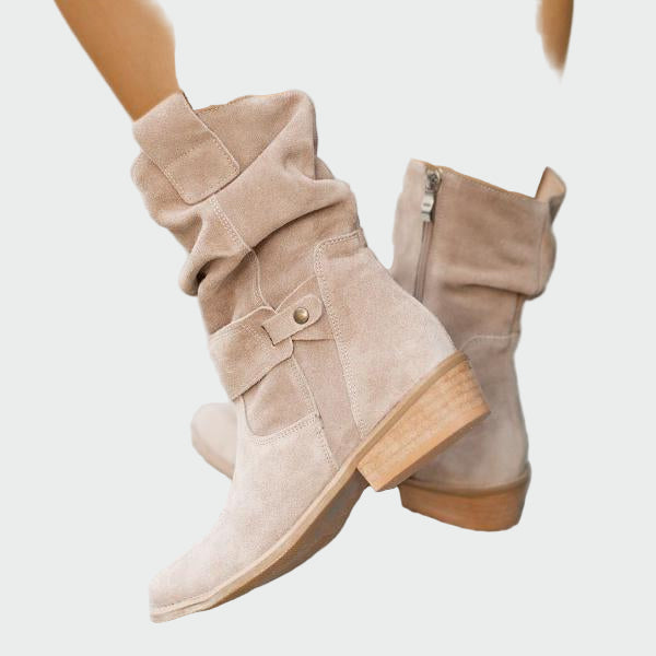 Botas Confortáveis de Cano Baixo