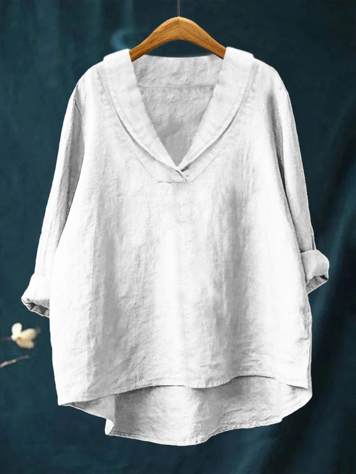 Samantha | Blusa de Linho Elegante para o Verão