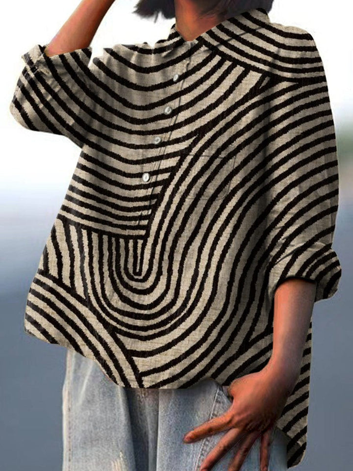 Melina | Blusa de Linho Elegante para o Verão