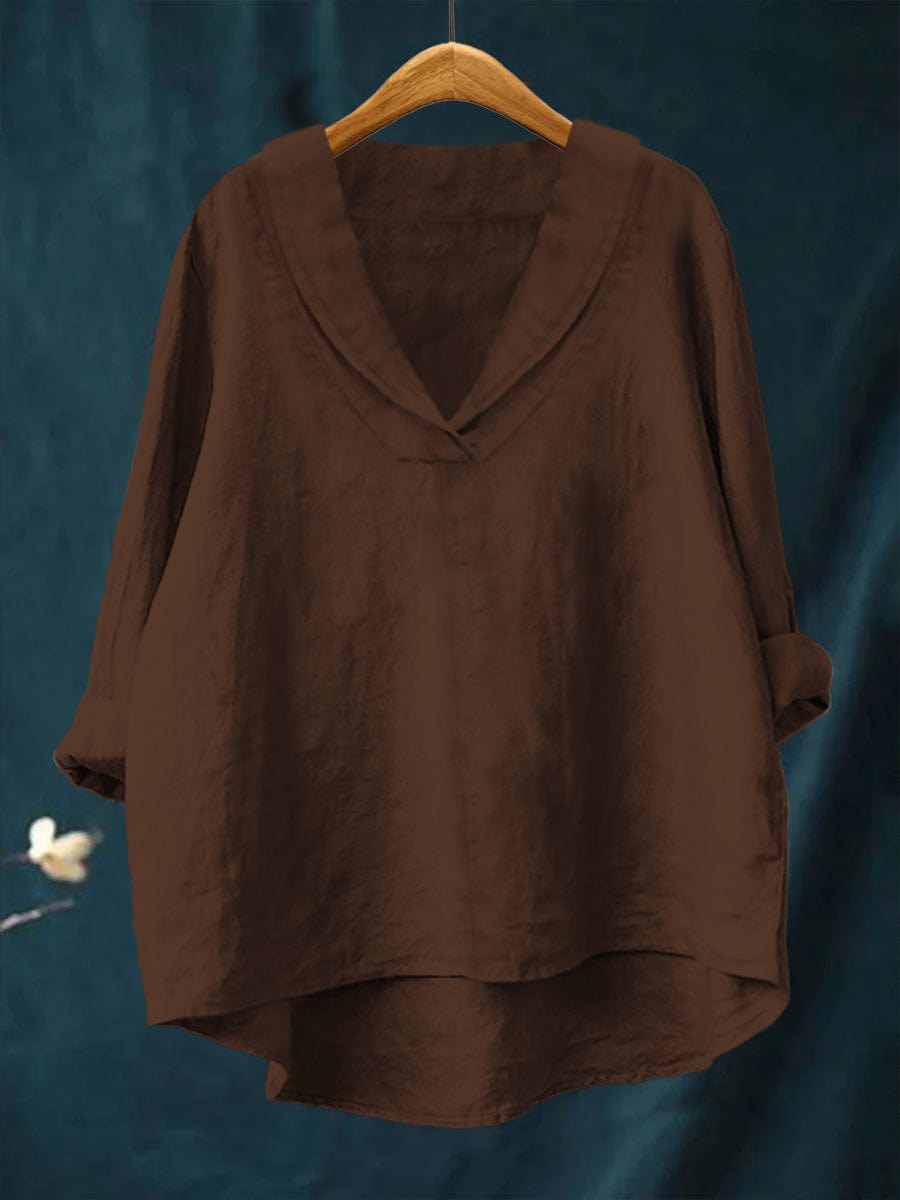 Samantha | Blusa de Linho Elegante para o Verão
