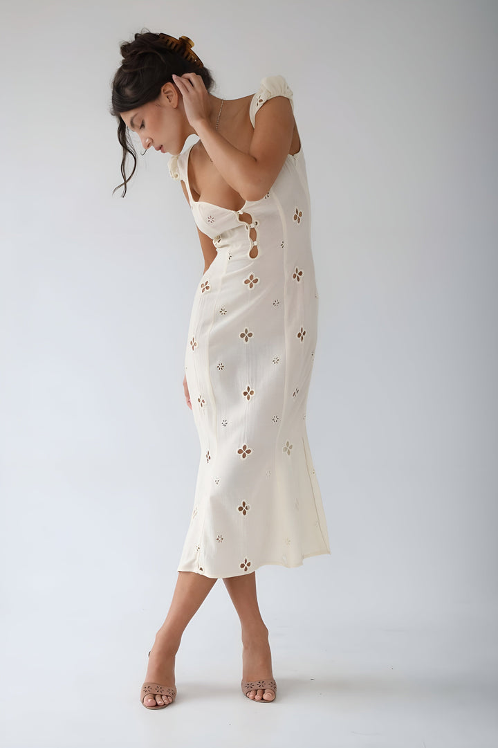 Noomi | Vestido Midi de Estilo Vintage