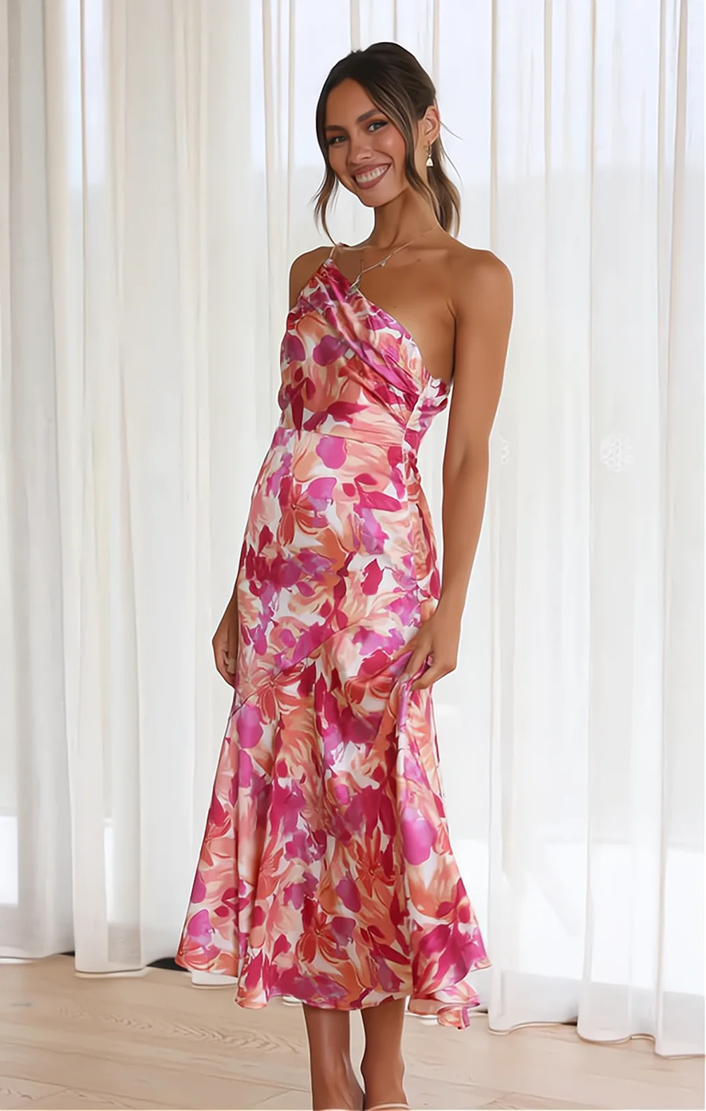Majken | Elegante Vestido de Verão Floral