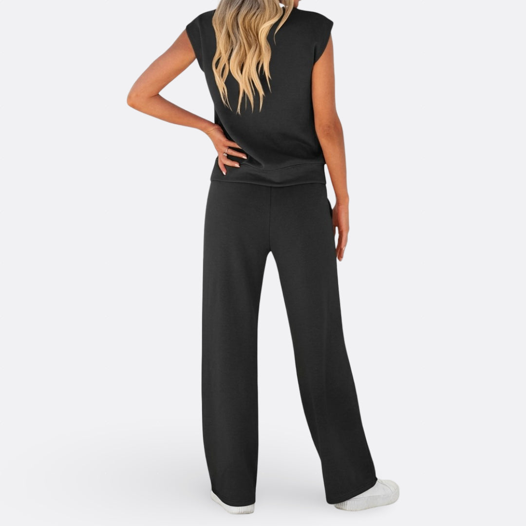 Íris - Conjunto Casual em Tecido Suave Lounge