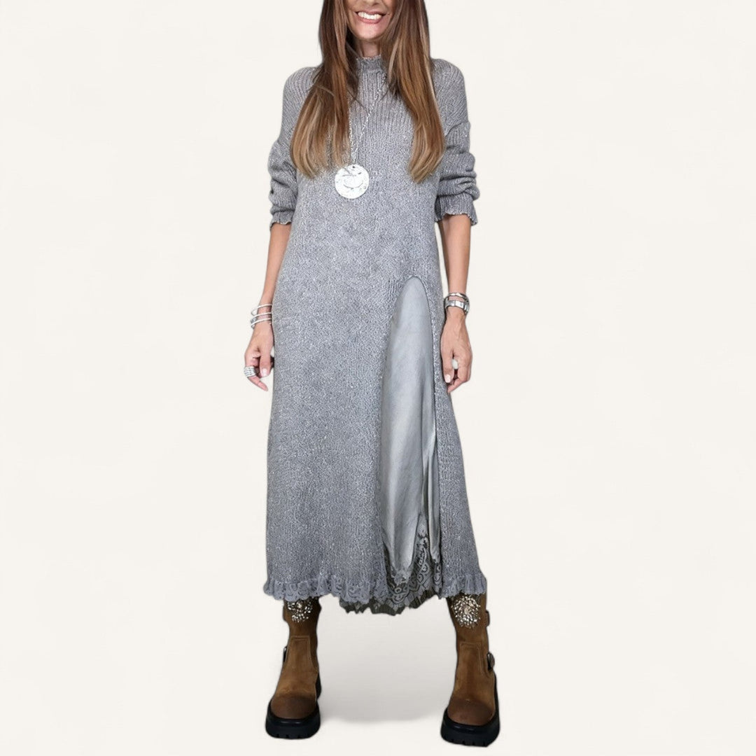 Hélène | Conjunto de Malha com Vestido