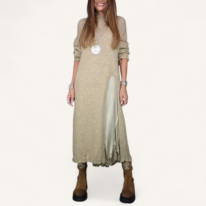 Hélène | Conjunto de Malha com Vestido
