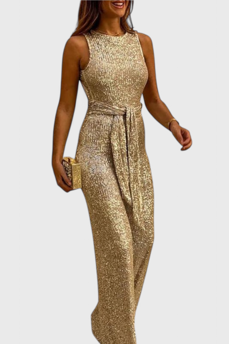 Brilliant Sequin Jumpsuit