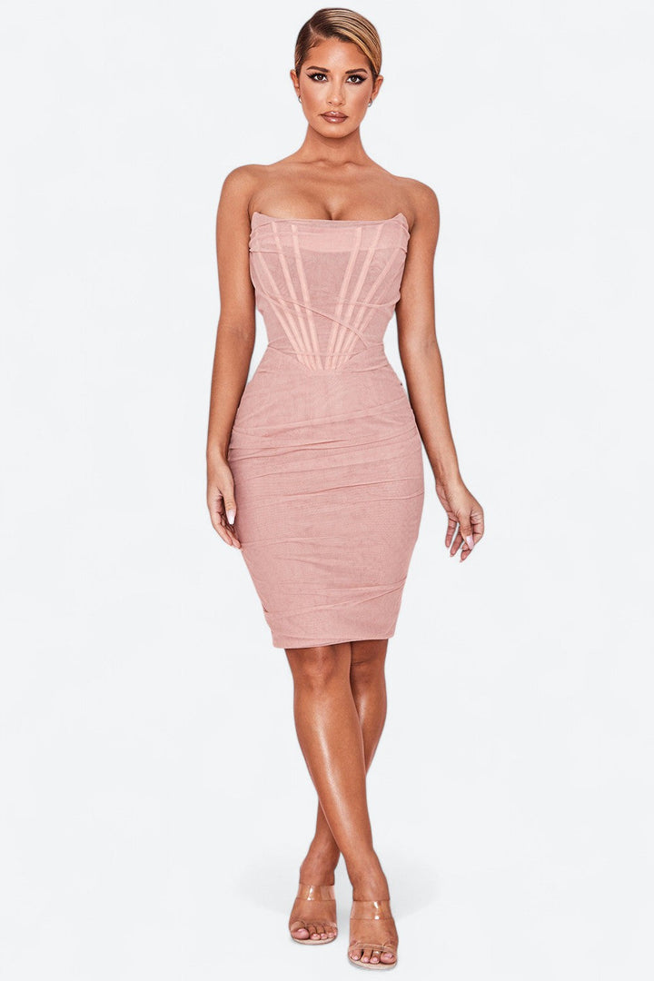 Leïla | Esculpting Bustier Dress