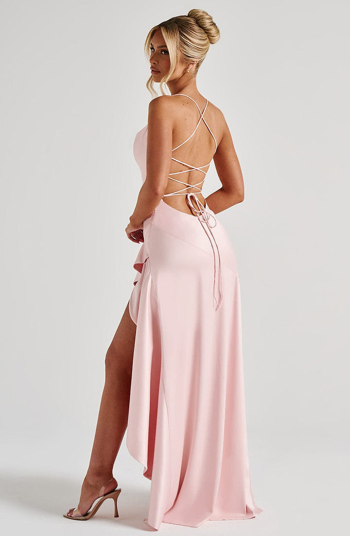 Samira | Vestido com Babados Inferiores