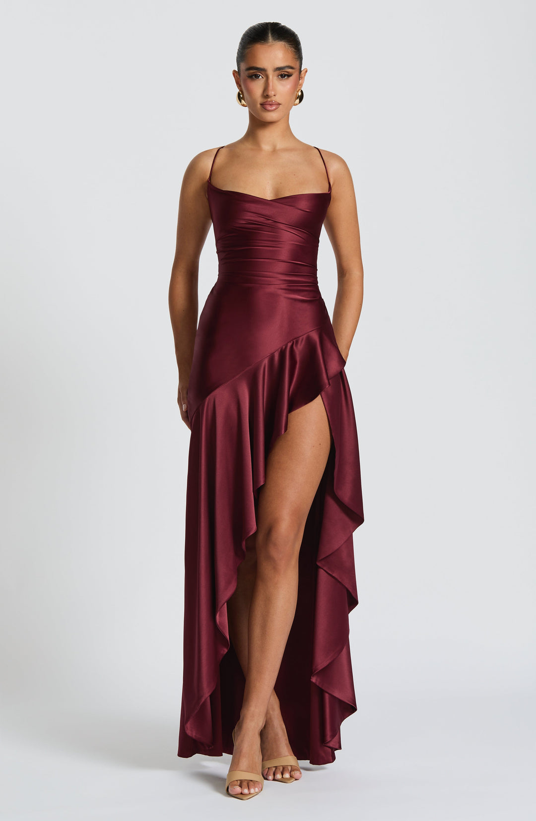 Samira | Vestido com Babados Inferiores