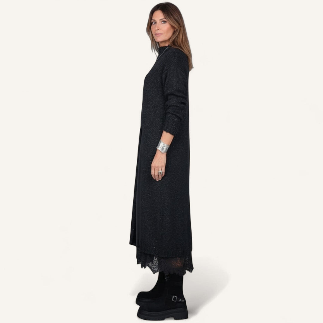 Hélène | Conjunto de Malha com Vestido